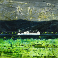 Emerald Valley Cottages, An Open Edition Print by Anya Simmons. 